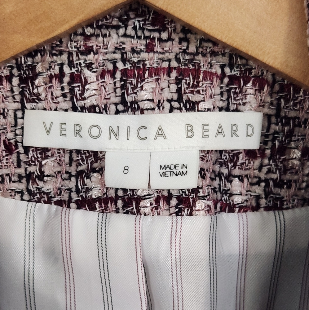 Veronica Beard Theron Tweed Double Breasted Blazer - Picture 12 of 15